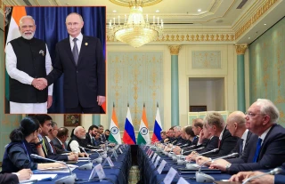मोदी र पुटिनबीच द्विपक्षीय भेटवार्ता