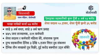 देवदहमा सहकारी मार्फत ४ अर्ब बढी रकम परिचालित