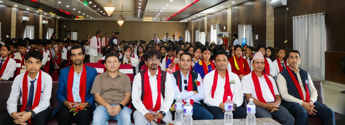 देवदह बुद्ध पब्लिकमा कक्षा ११ का विद्यार्थीलाई स्वागत