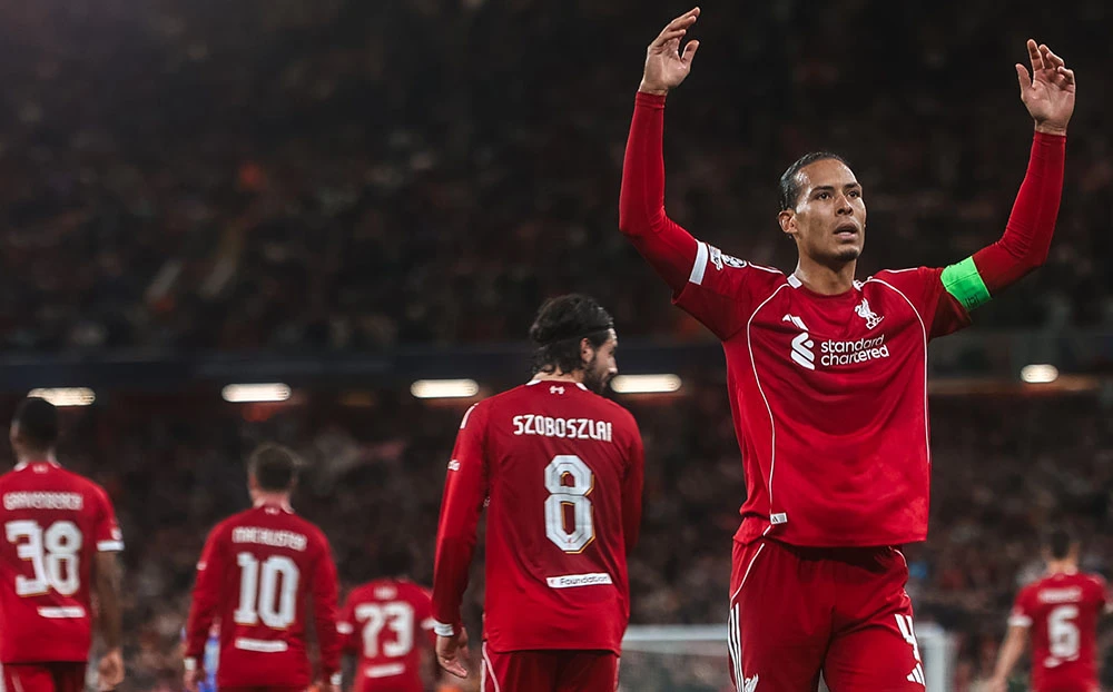 च्याम्पियन्स लिगमा लिभरपुलको विजयी शुरुवात