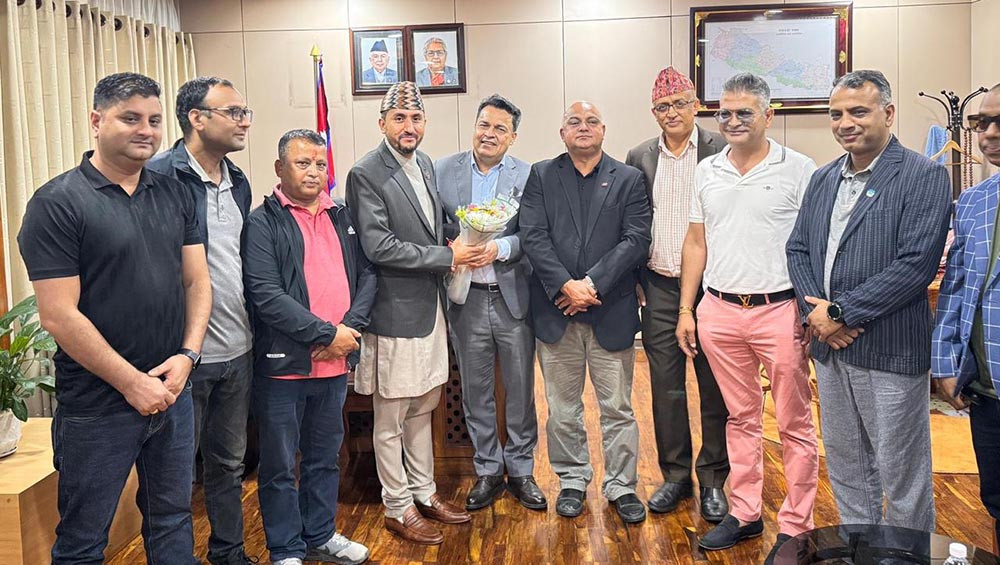 रसुवा बाढी प्रभावितलाई गैरआवासीय नेपाली संघको पाँच करोड सहयोग गर्ने घोषणा