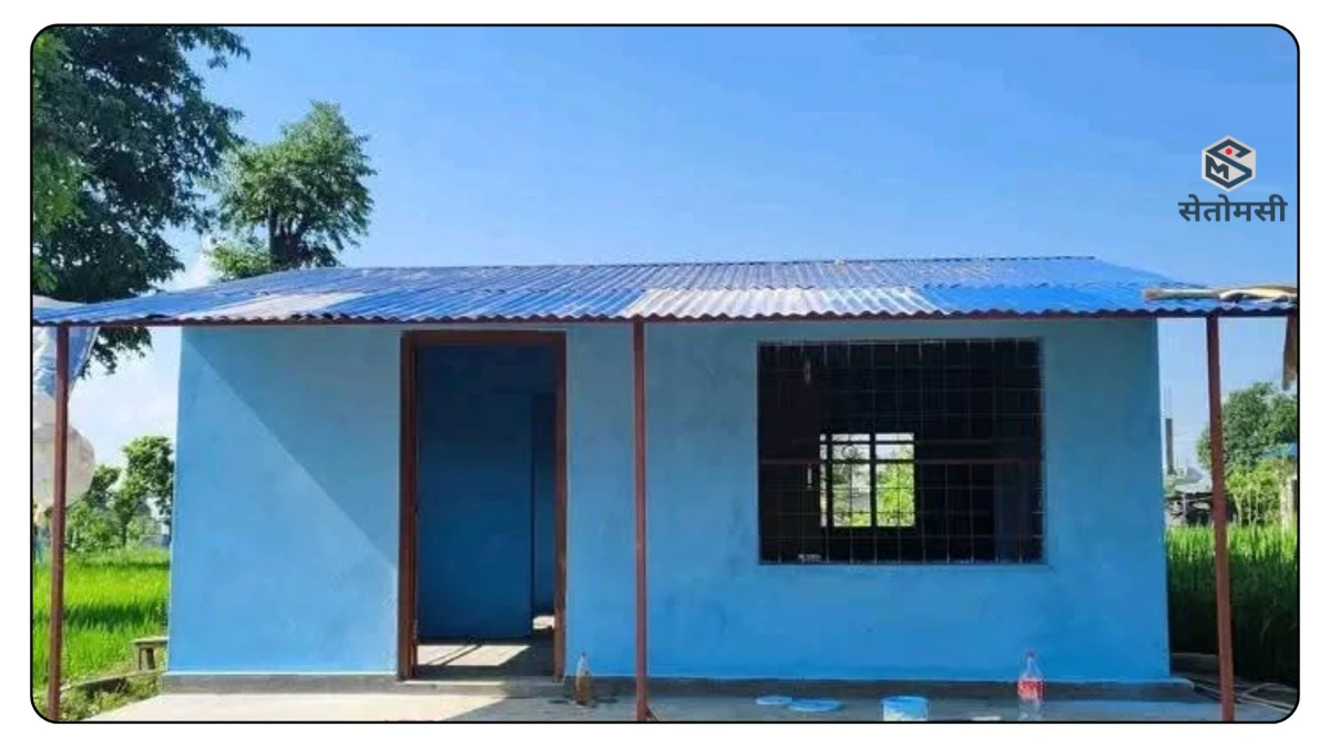 चिटिक्क घर : असहाय महिलालाई देवदहका युवाको दसैं उपहार