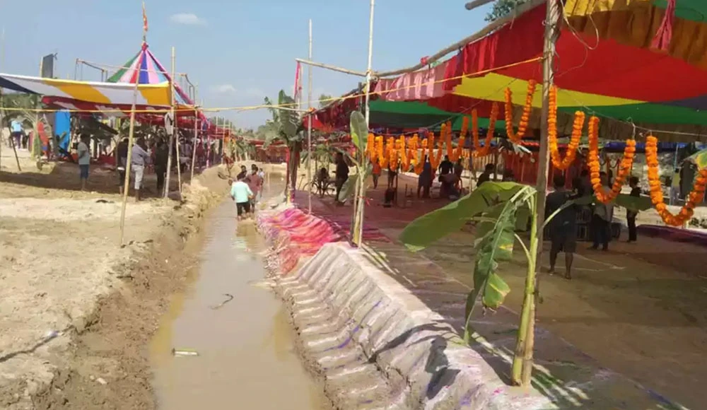 नवलपरासीमा छठ पर्वको तयारी