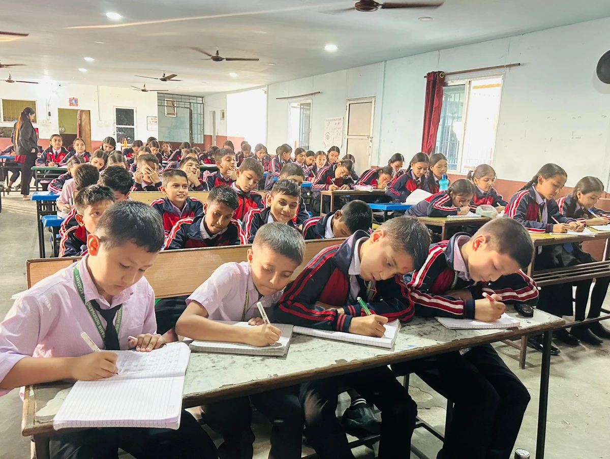 पामिर इन्टरनेशनलमा हस्तलेखन कार्यशाला