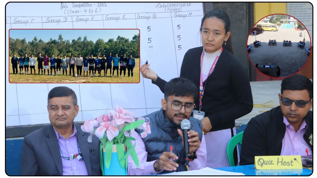 सगरमाथामा हाजिरीजवाफ र फुटबल प्रतियोगिता
