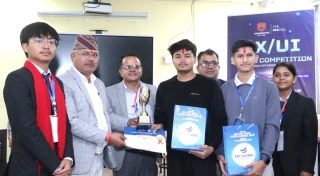 स्वर्णिम सगरमाथाको एप डिजाइन प्रतियोगितामा अक्सफोर्ड  कलेज प्रथम