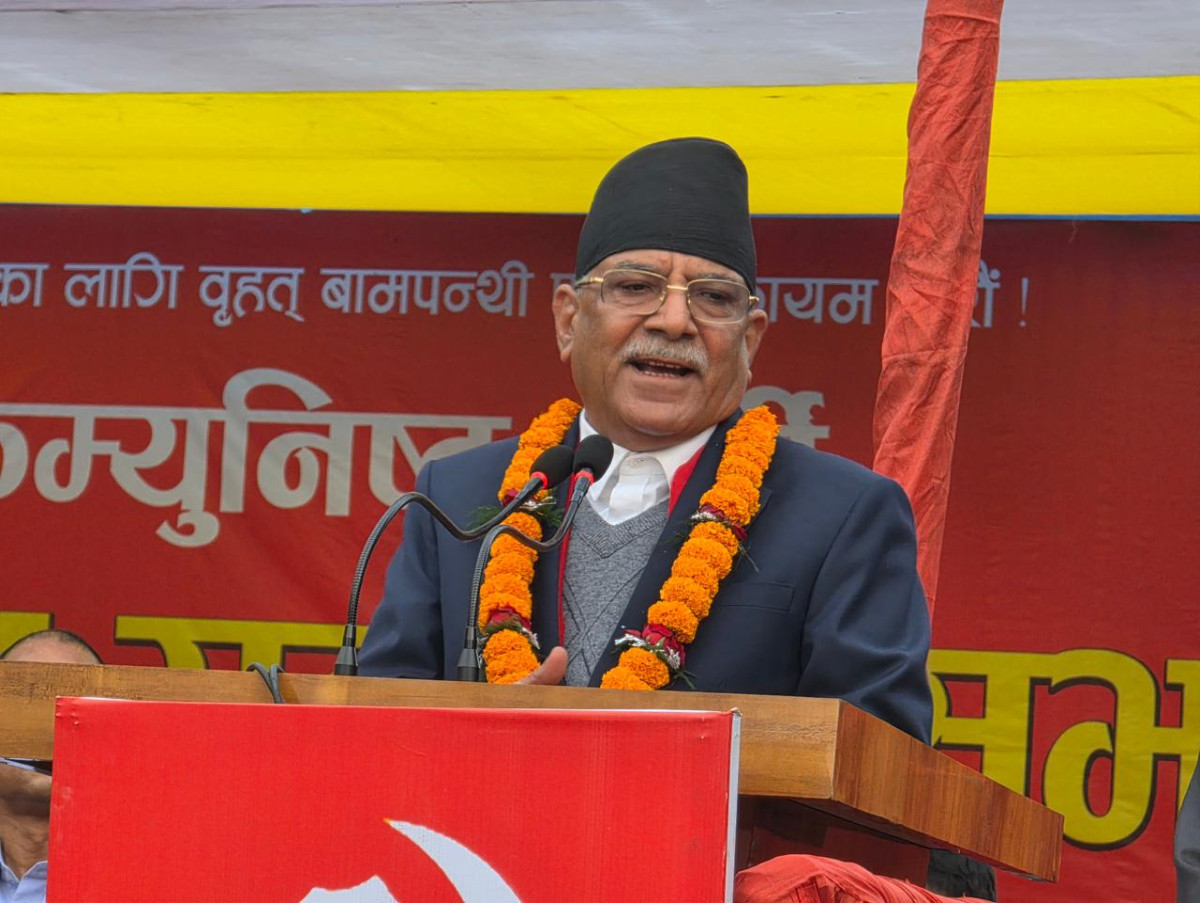 कम्युनिस्ट एकताको अभियान चुनावका लागि मात्रै होइन : प्रचण्ड