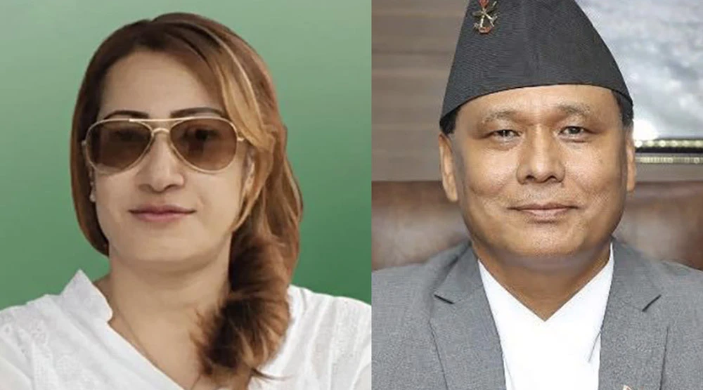 मनोहरा क्षेत्रमा डोजर चल्दा अवलोकन गर्न पुगे प्रहरी महानिरीक्षक कार्की