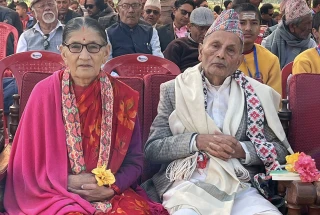 हेमजा साहित्य महोत्सव : कवि मुकुन्दशरण उपाध्यायलाई नागरिक अभिनन्दन