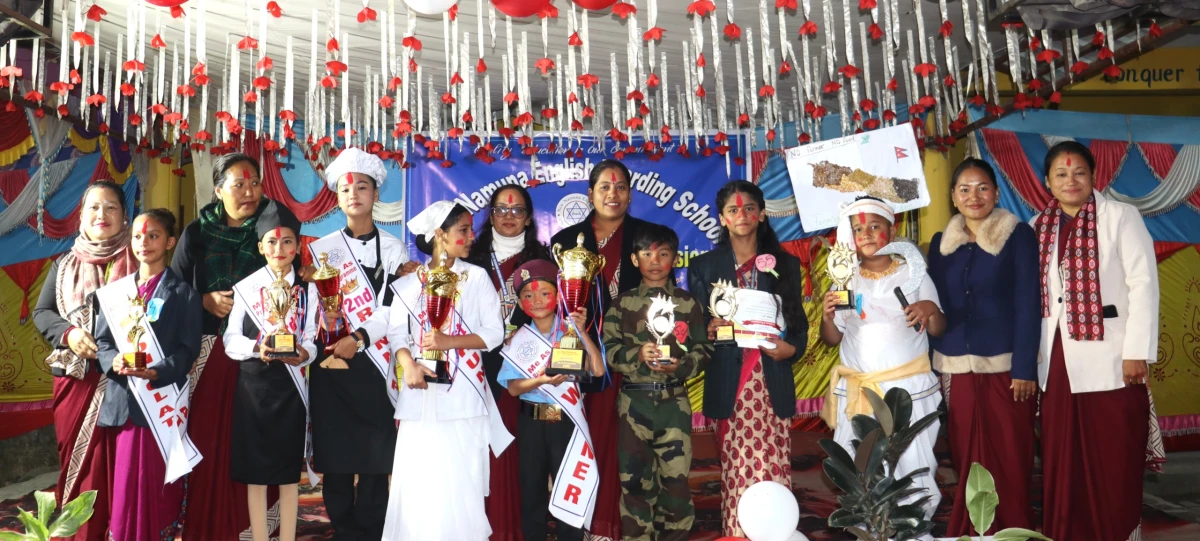 न्यु नमुनामा फुड फेस्टिवल, एकदिनमै विद्यार्थीले कमाए ६१ हजार