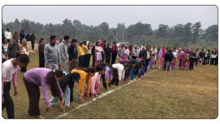 देवदह आदर्श क्याम्पसमा खेल सप्ताह सुरु