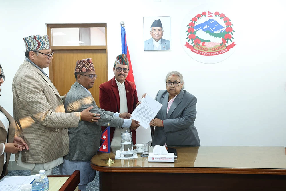 राष्ट्रिय हितका विषयमा देशभित्रका सबै शक्ति एक ठाउँमा उभिनुपर्छ : प्रधानमन्त्री कार्की