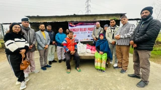 ‘हंगर रिलिफ’ कार्यक्रम अन्तर्गत देवदह लायन्सद्धारा खाद्य सामग्री वितरण