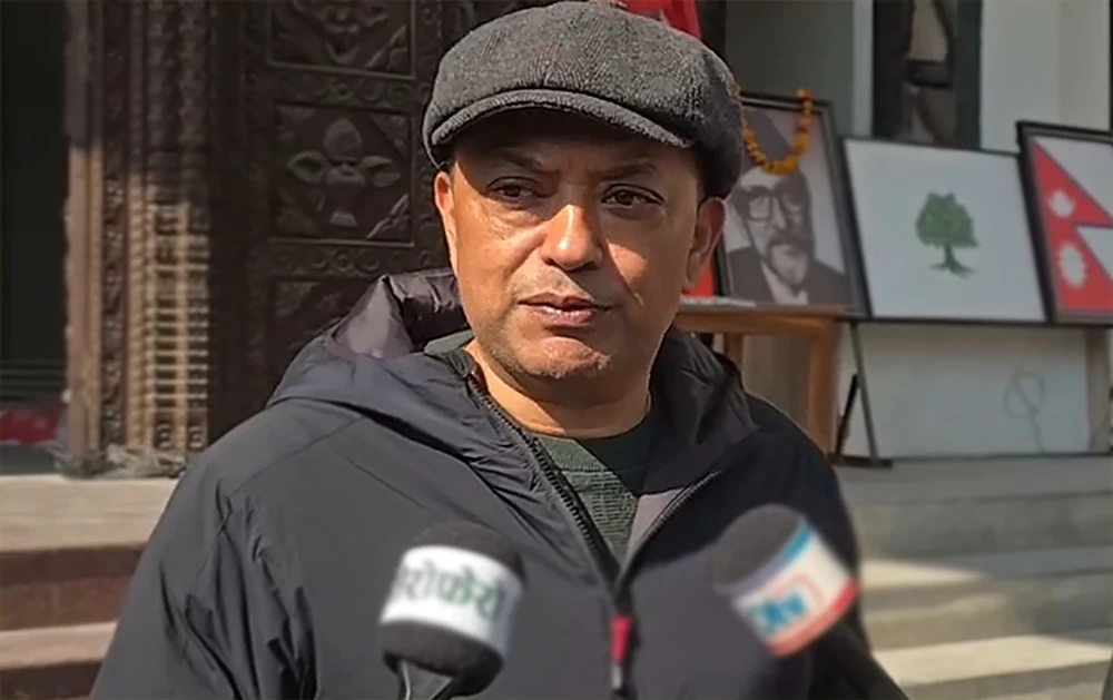 नेपाली काँग्रेसले महामन्त्री गगन थापाले राष्ट्रिय सभाको निर्वाचनमा एमालेसँग गर्ने तालमेलप्रति असन्तुष्टि व्यक्त गरेका छन् ।