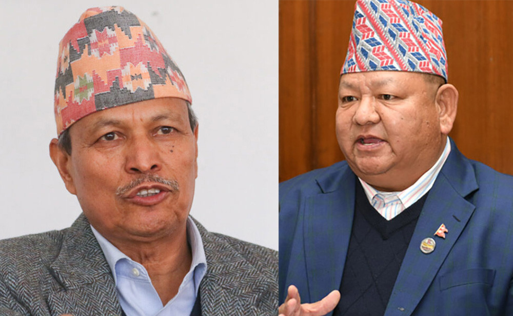 नेपाली कम्युनिस्ट पार्टीले आज काठमाडौंको भृकुटीमण्डपमा एकता सन्देश सभा गर्दै