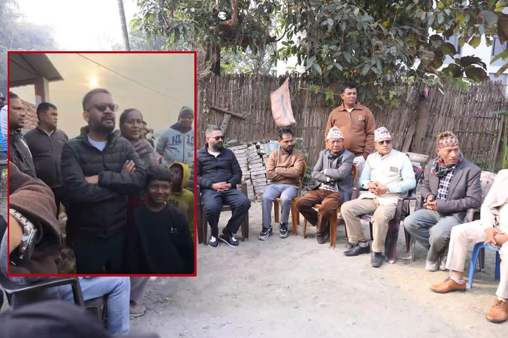 झापाको सुकम्बासी बस्ति पुगेर बालेनले भने- यहाँ डोजर चलाउदिन !