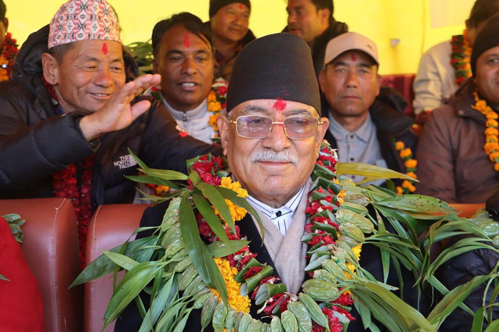 कम्युनिस्ट एकताको अभियान चुनावका लागि मात्रै होइन : प्रचण्ड