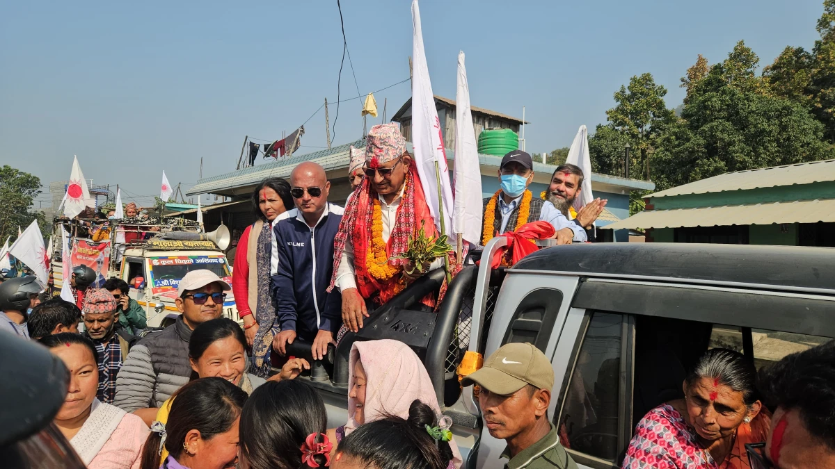 रुपन्देही १ लाई पर्यटकीय हवको रुपमा विकास गर्नुपर्छ : एमाले उम्मेदवार न्यौपाने