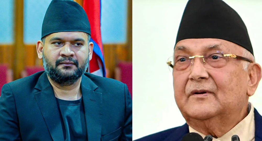 'बालेन बाबु' भन्दै ओलीले दिए बधाई