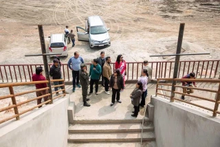 कार्यवाहक प्रमुख डंगोलको निर्माणाधीन सानो गौचरन स्टेडियमको अनुगमन, अपाङ्गतामैत्री बनाउन निर्देशन