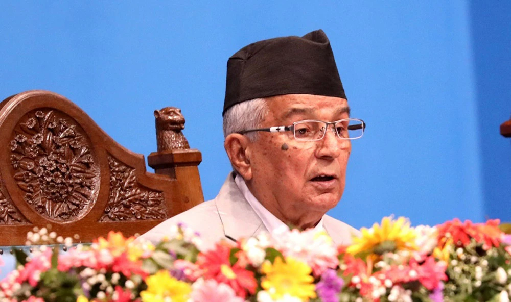 जलवायु न्यायको विषय हरेक अन्तर्राराष्ट्रिय मञ्चहरूमा उठ्न जरुरी छ: राष्ट्रपति पौडेल