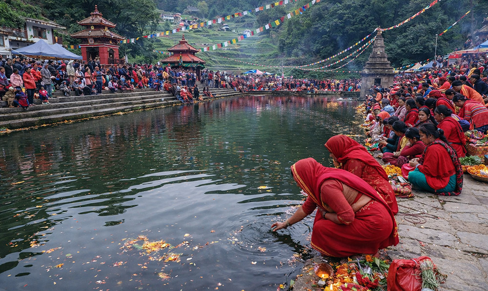 आज मातातीर्थ औँसी, आमाको मुख हेर्ने पर्वको रुपमा मनाइँदै