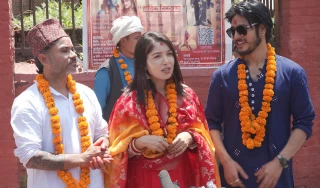 चलचित्र ‘महाराजधिराज' को शुभमुहूर्त, छायांकन २५ गतेबाट
