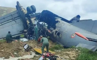 भारतको असममा सैन्य विमान दुर्घटनाग्रस्त