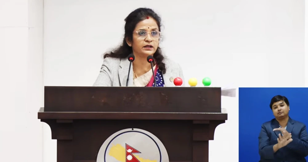 एन्फामा अब राजनीतिक हस्तक्षेप हुन दिदैनौं, फुटबलमा योगदान दिएको व्यक्तिले नेतृत्व गर्नुपर्छ- मन्त्री पोखरेल