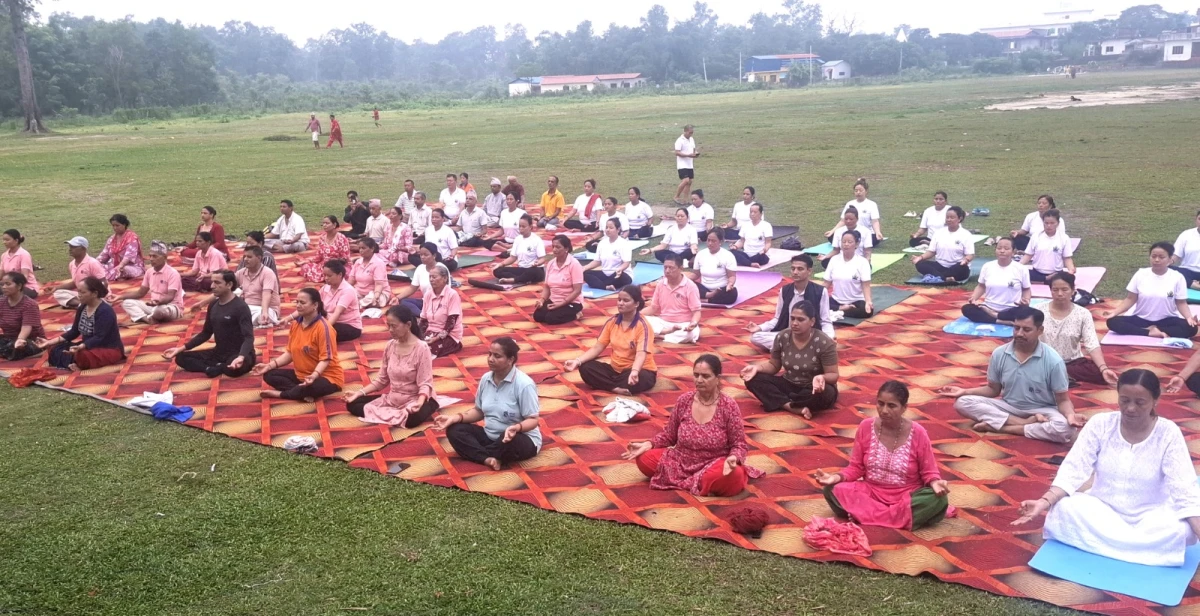 बुटवलमा योग दिवस विशेष कार्यक्रम