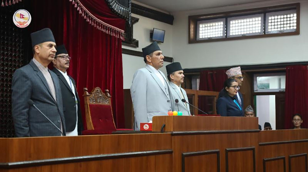 नागरिक उड्डयन मन्त्री पौडेलले राष्ट्रिय सभामा आन्तरिक वायुसेवाको दायित्व सम्बन्धी विधेयक पेस गर्ने