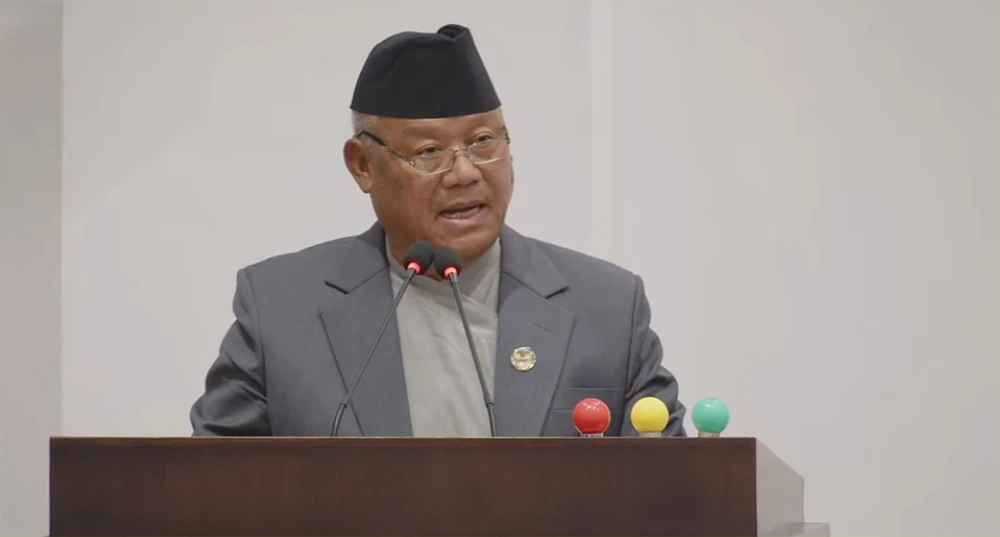प्रतिपक्षी दलका नेता आङ्देम्बेले संसदमा के के भने ? (पूर्णपाठ)