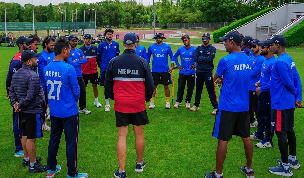 नामिबियाले नेपाललाई दियो २१२ रनको लक्ष्य