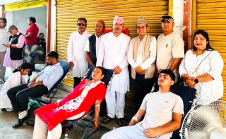 बिपि स्मृति दिवसमा रक्तदान, ३८ पिन्ट रगत संकलन