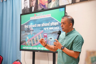 राजनीतिभन्दा ठुलो मानव सेवा केहि छैन: गगन थापा
