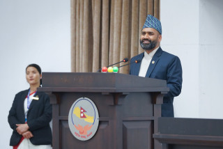 नागरिक उड्डयन मन्त्री पौडेलले राष्ट्रिय सभामा  वायुसेवाको दायित्व सम्बन्धी विधेयकमाथि विचार गरियोस भन्ने प्रस्ताव प्रस्तुत गर्ने
