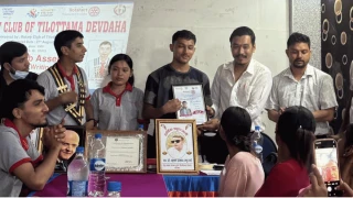 देवदहमा माइन्यूट लेखन र पब्लिक स्पिकिङ तालिम