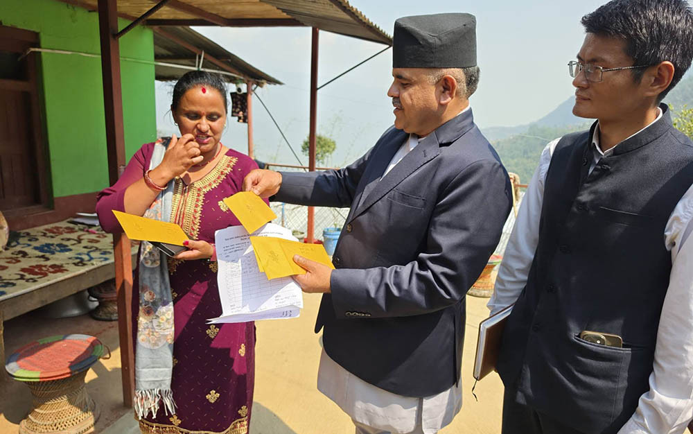 ७७ वटै जिल्लामा पुग्यो 'सरकारी कुरियर सेवा