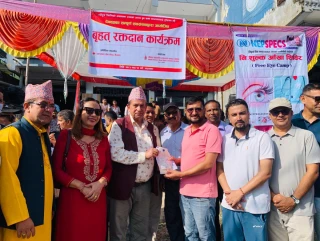 देवदहमा रक्तदान, १२९ पिन्ट रगत संकलन