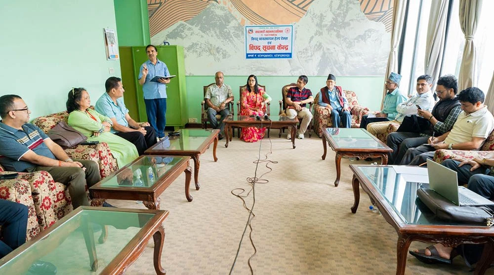 वर्षा बढेपछि काठमाडौं महानगरमा पूर्वतयारी तीव्र, विद्यालयमा निगरानी बढाइयो