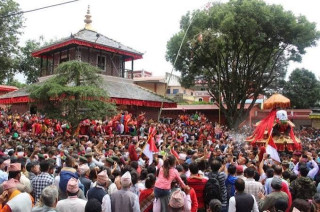 पाल्पामा रणउजीरेश्वरी भगवती रथ जात्रा मनाइदै