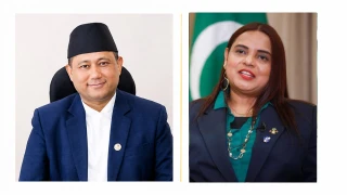 परराष्ट्रमन्त्री खनाल र माल्दिभ्सकी विदेशमन्त्री आदमबीच टेलिफोन वार्ता