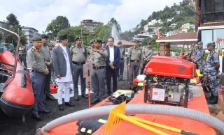 सशस्त्र प्रहरीलाई थप तालिम र स्रोतसाधन सम्पन्न बनाउन गृहसचिव शर्माको निर्देशन