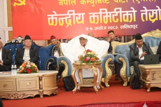 एमालेको केन्द्रीय कमिटी बैठक सुरु
