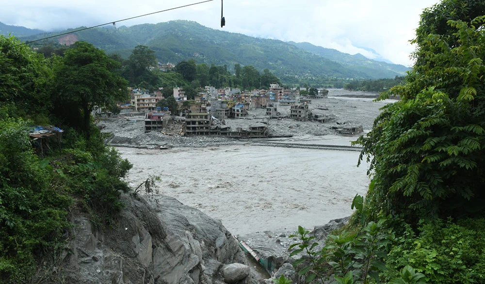 भोटेकोशी बाढीप्रभावितका लागि २७७ कित्ता जग्गा पहिचान