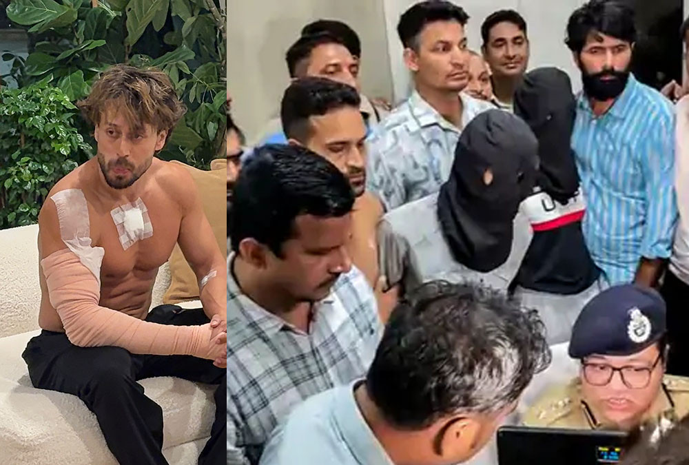 बलिवुड अभिनेता टाइगर श्राफमाथि गोली चलाउने तीन जना पक्राउ